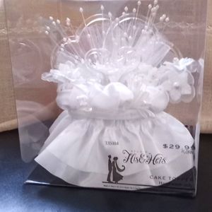 Wedding cake topper. New in box